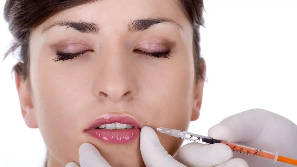 Botox labial